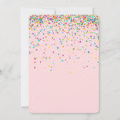 90thバースデーパーティー紙吹雪招待状 招待状 (裏面)