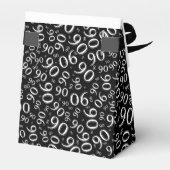 90th乱数パターンブラック/ホワイト フェイバーボックス (裏面サイド)