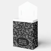 90th乱数パターンブラック/ホワイト フェイバーボックス (オープン)