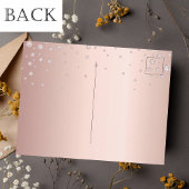 90th誕生日バラ金ゴールドダイヤモンドは日付を保存 ポストカード