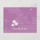 90th誕生日パーティーの招待を保存する 案内ポストカード (正面)