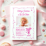 90th誕生日パーティー写真エスプレッソ・マルティニ・インビタ 招待状<br><div class="desc">誕生日のお祝いの写真は、このトレンディーのマルティーニ誕生日の招待でセンターステージを取る。シックエレガントなデザインはエスプレッソ・マルティーニを備えている。弓がかわいらしtouchを付けフェミニンる。すべての文字が編集可能。</div>