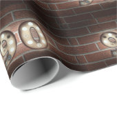 90th誕生日マーキーがレンガで点灯 ラッピングペーパー (ロールコーナー)