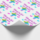 90TH誕生日祈りの言葉 ラッピングペーパー (角)