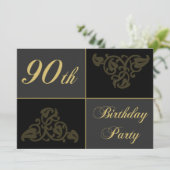 90th Birthday Partyの資料 招待状 (スタンド正面)