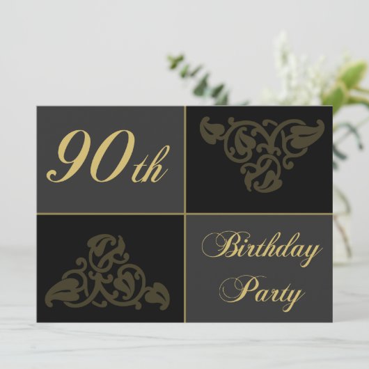 90th Birthday Partyの資料 招待状 (スタンド正面)