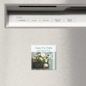 90th birthday party日付マグネットを保存 マグネット (インサイチュ (食洗機))