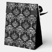 90th Birthday Silver Elegant Thank You  フェイバーボックス (裏面)