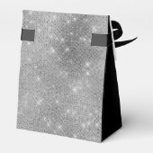 90th Birthday Silver Thank You Favor Box フェイバーボックス (裏面サイド)