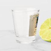 90th Ninety Elegant Birthday Party Gold ショットグラス (左)