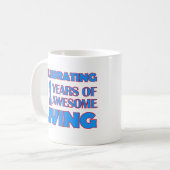 91歳の誕生日のデザイン コーヒーマグカップ (正面左)
