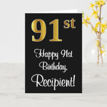 91番目の誕生日エレガント～豪華フェイクな金ゴールドルック#