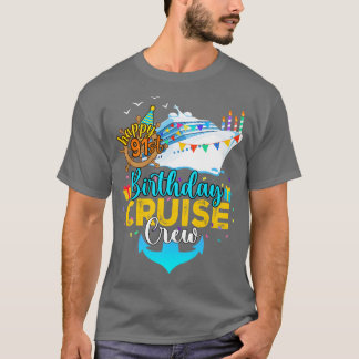 91誕生日クルーズクルー Tシャツ