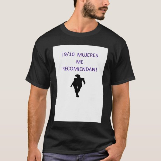 910 mujeres me recomiendan tシャツ (正面)
