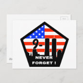 911なし忘れ ポストカード (正面/裏面)