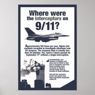 911のインターセプターはどこだ?高解像度ポスター ポスター