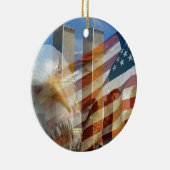 911のワシの旗タワー セラミックオーナメント (右)