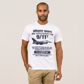 911の障害物はどこにありましたか。 人のTシャツ Tシャツ (正面フル)