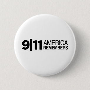 911アメリカは覚えています 缶バッジ