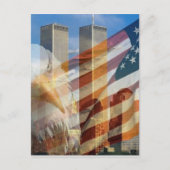 911イーグル国旗の塔 ポストカード (正面)