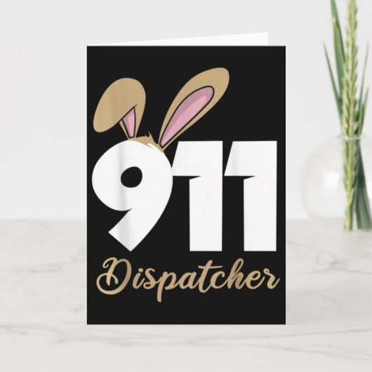 911オペレーター イースター プルオーバーフーディ カード (正面)