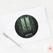 911ステッカー ラウンドシール (封筒)