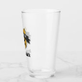 911ディスパッチャパーソナライズされた・パイント・グラス タンブラーグラス (左)