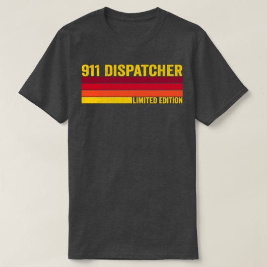911ディスパッチャ Tシャツ (デザイン正面)