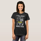911ディスパッチャ Tシャツ (正面フル)