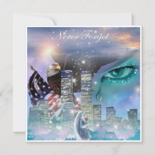 911トリビュート忘れカードの記憶には決して残らない (正面)