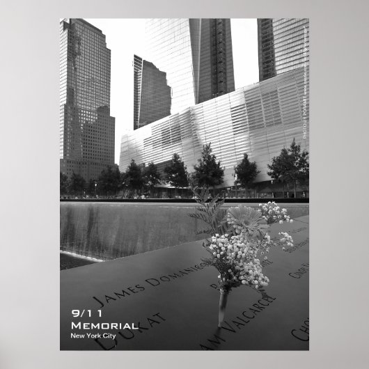911メモリアルNYCポスター18x24 BW5 ポスター (正面)