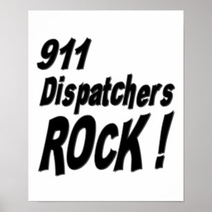 911人のディスパッチャーの石! ポスタープリント ポスター