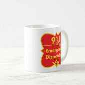 911人の石大工のディスパッチャー コーヒーマグカップ (正面右)
