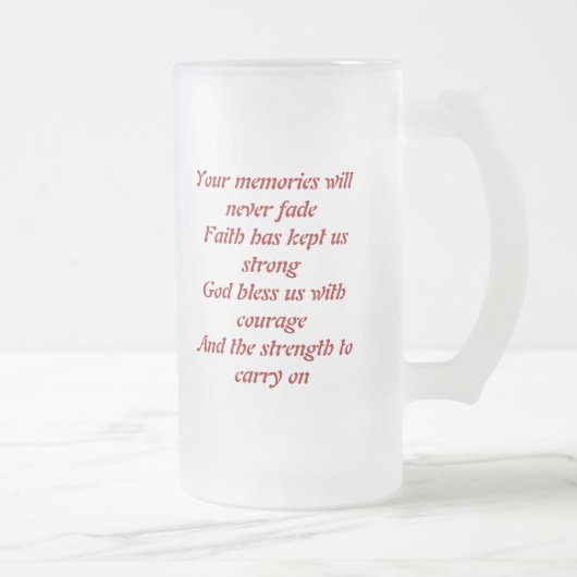 911個の献上品マグカップ フロストグラスビールジョッキ (右)