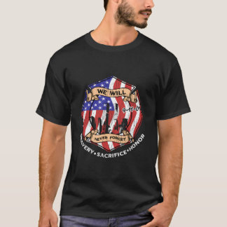 911勇気犠牲名誉 Tシャツ