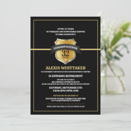 911派遣薄型金ゴールドライン除・売却パーティー請求書 招待状