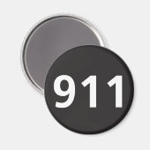 911磁石 マグネット (正面/裏面)