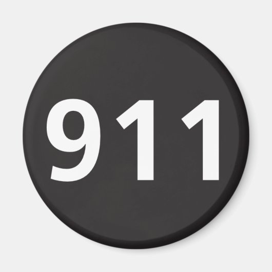911磁石 マグネット (正面)
