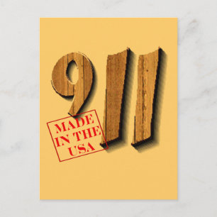 911米国製 ポストカード
