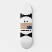911緊急スケートボード スケートボード (正面)
