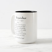 911緊急ディスパッチャ評価ギフト ツートーンマグカップ (正面左)