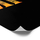 911警察緊急運航管理者の生活金ゴールド ポスター (角)