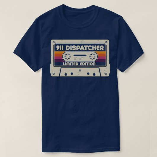 911 オペレーター 職業 Tシャツ (デザイン正面)