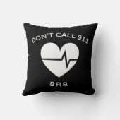 911 BRBポットDysautonomia認識度T-Sを呼び出さない クッション (裏面)