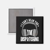 911 Dispatcherが聞こえないギフトを送っている マグネット (正面/裏面)