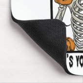 911 DispatcherハロウィーンスケルトンWhat Your Emerge マウスパッド (コーナー)