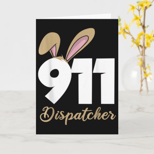 911 Dispatcher Easter Pullover Hoodie  カード (黄色い花)