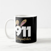 911 Dispatcher Easter Pullover Hoodie  コーヒーマグカップ (左)