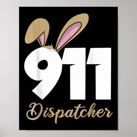 911 Dispatcher Easter Pullover Hoodie  ポスター (正面)