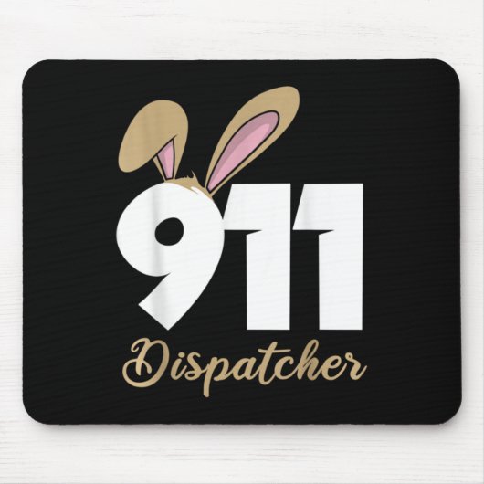 911 Dispatcher Easter Pullover Hoodie  マウスパッド (正面)